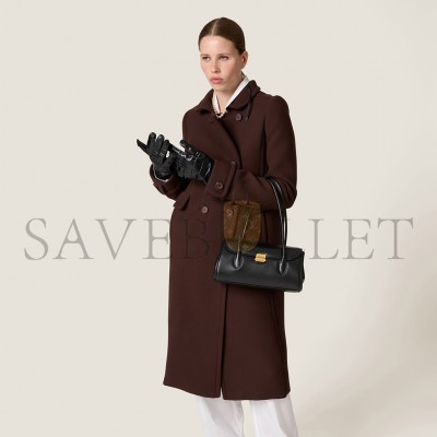 MIU MIU LEATHER SHOULDER BAG 5BD265 (28*16*8cm)